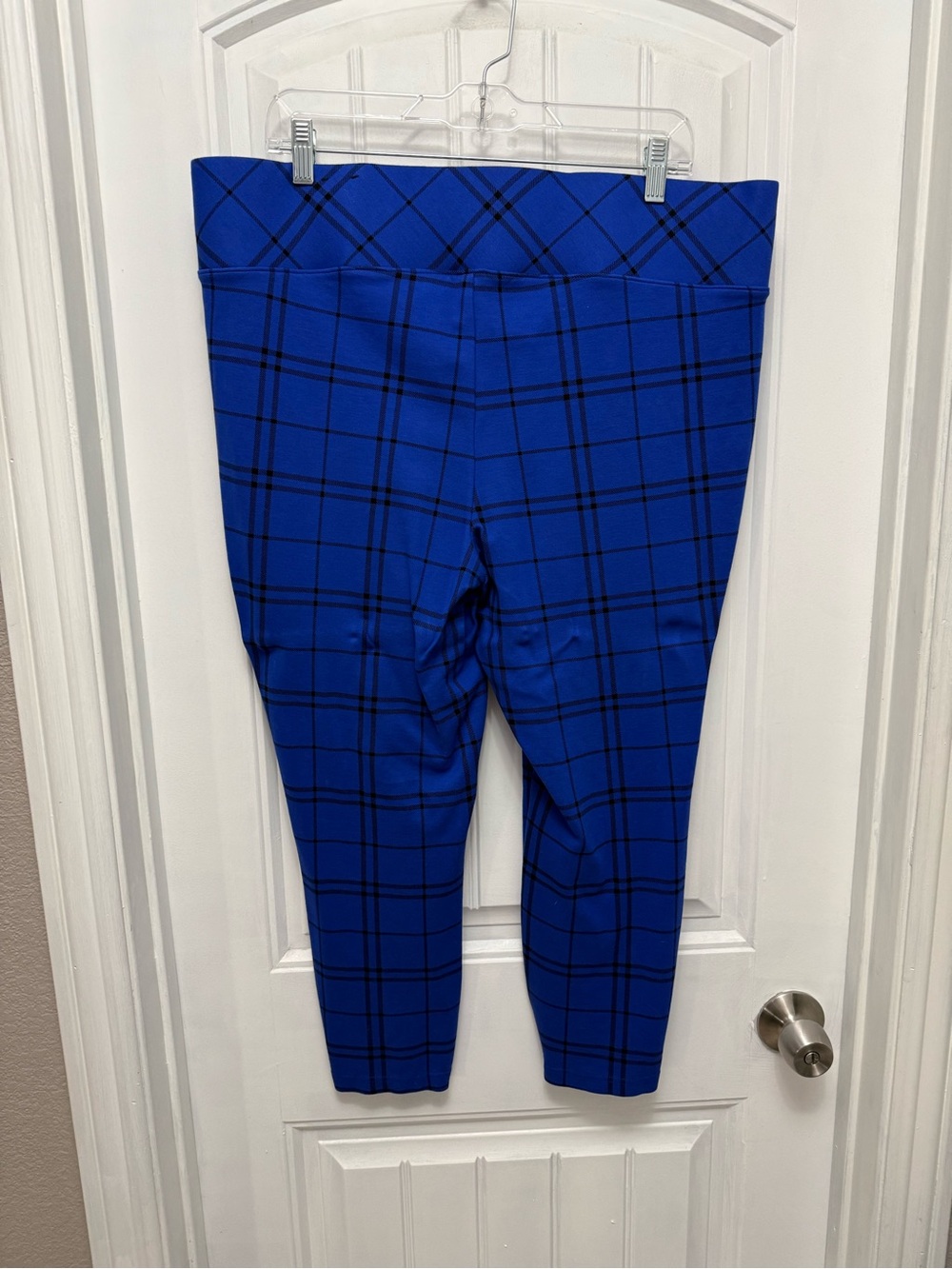 Torrid Studio Pull On Pocket Pixie Slim Fit High Rise Harriet Plaid Sz 2X (39-10 - Picture 5 of 11